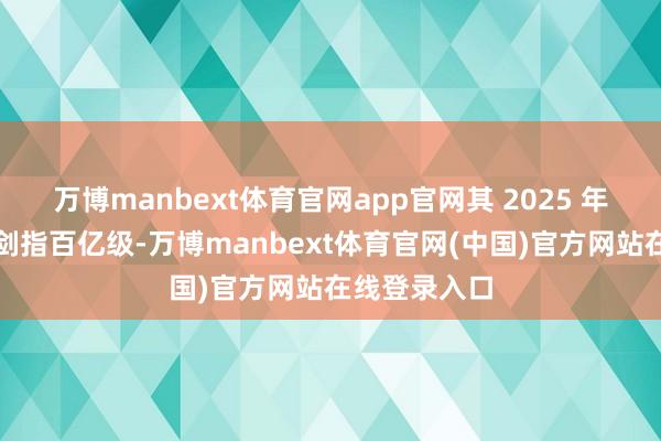 万博manbext体育官网app官网其 2025 年融资估值正剑指百亿级-万博manbext体育官网(中国)官方网站在线登录入口